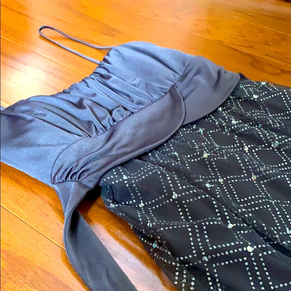 Silver & Gray Shimmering Dress